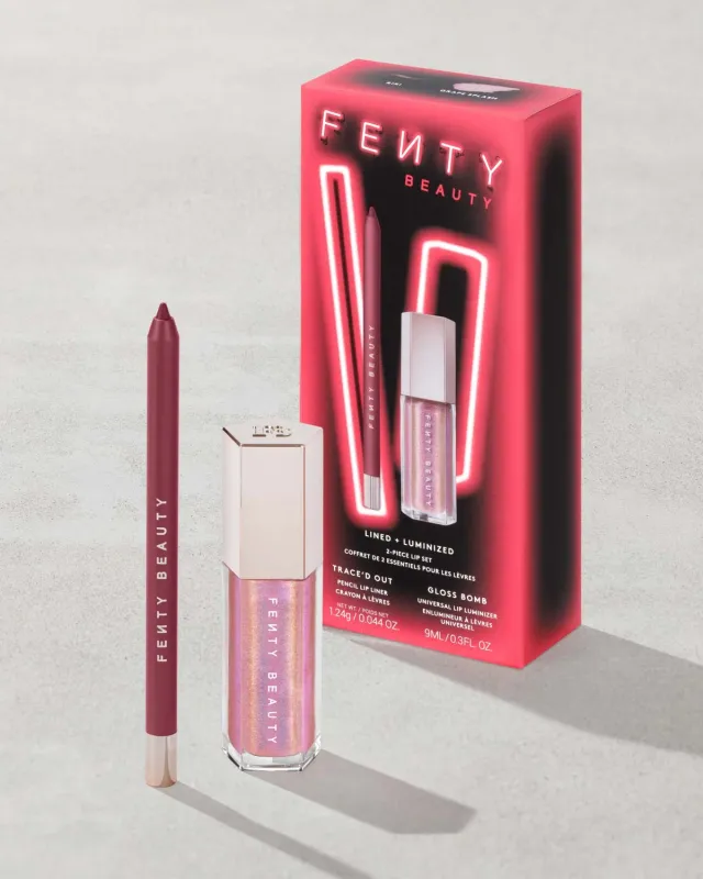 Fenty Beauty - Lined + Luminized 2-Piece Lip Set
