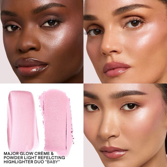 Patrick Ta - Major Glow Crème &amp; Powder Light Reflecting Translucent Highlighter Duo | Baby 