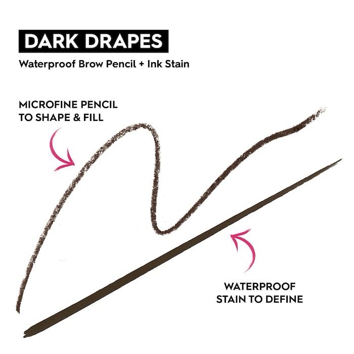 Urban Decay - Brow Blade 2-in-1 Eyebrow Pen + Waterproof Pencil | Dark Drapes