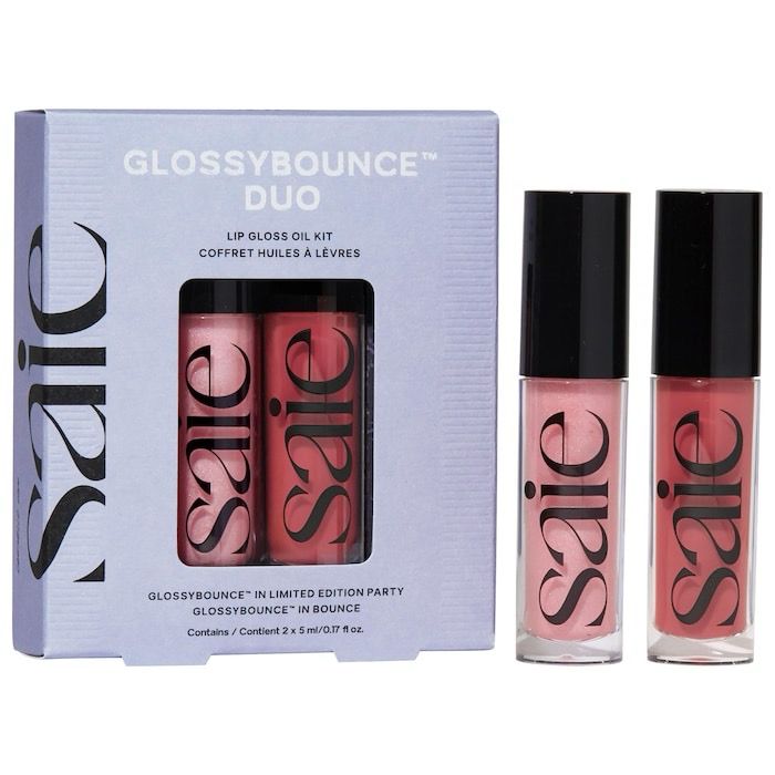 Saie - Glossy Bounce Duo Lip Gloss Oil Set