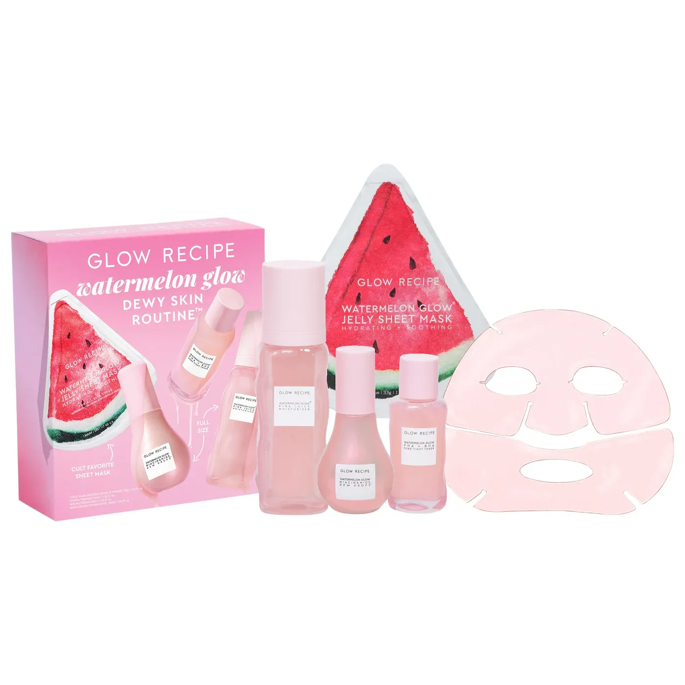 Glow Recipe - Watermelon Glow Dewy Skin Routine Gift Set