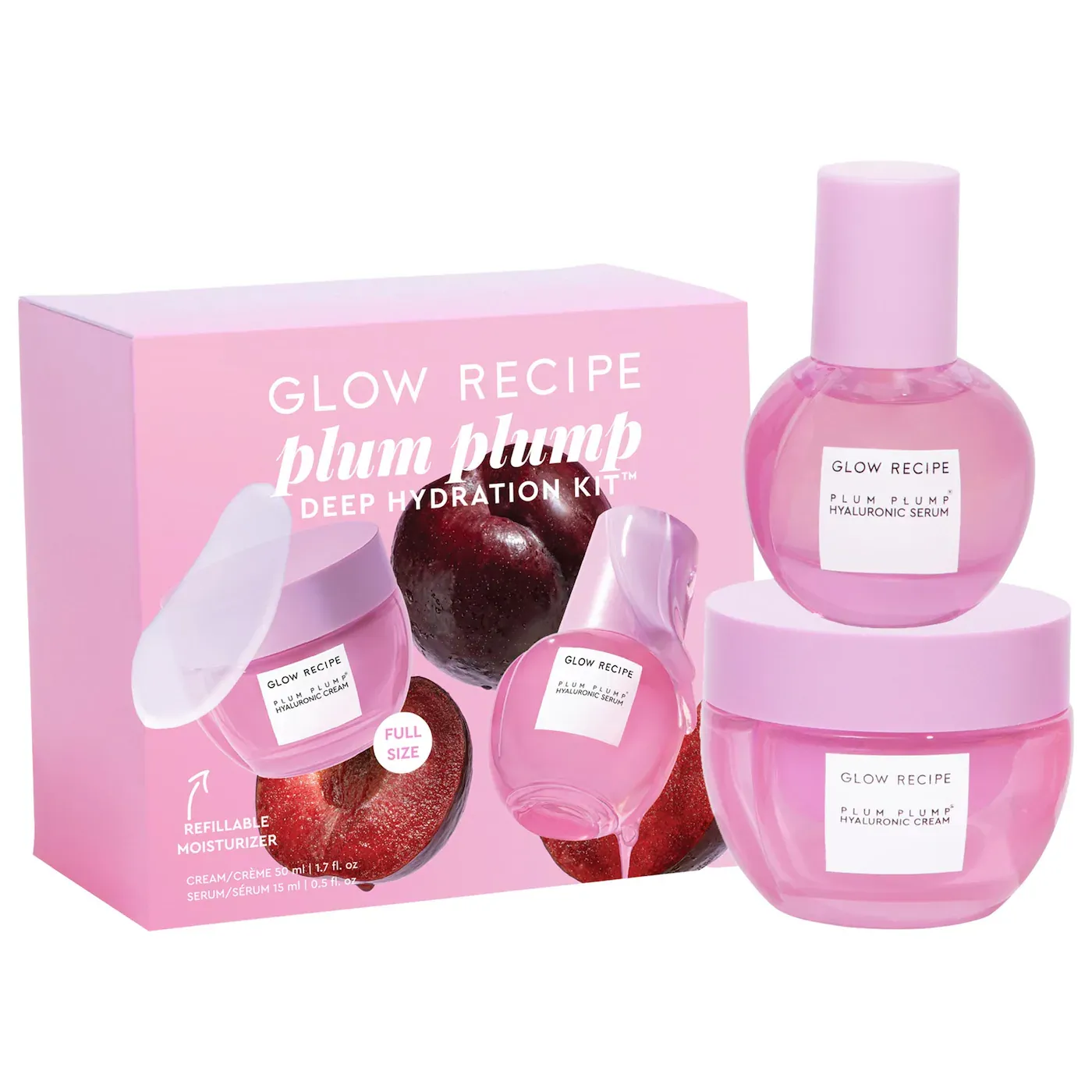 Glow Recipe - Plum Plump Deep Hydration Skincare Gift Set
