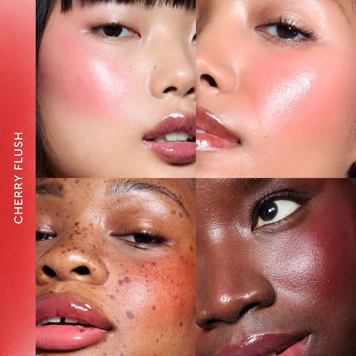 Glow Recipe - Watermelon Glow Niacinamide Dewy Flush | Cherry Flush - sheer cherry red