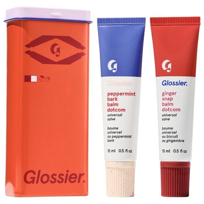 Glossier - Sugar + Spice Balm Dotcom Lip Balm Duo Makeup Gift Set