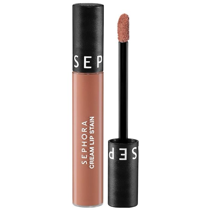 Sephora Collection - Cream Lip Stain Liquid Lipstick - Matte Finish | 66 Skin-Deep - matte deep nude