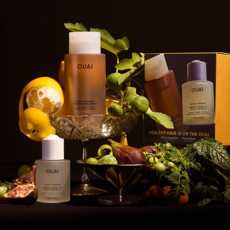 OUAI - Detox Shampoo &amp; Scalp Serum Hair Gift Set