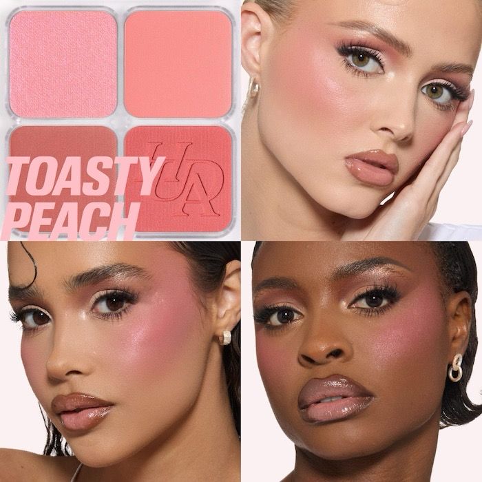 Huda Beauty - Blush Filter Blurring Blushlighters Palette | Toasty Peach