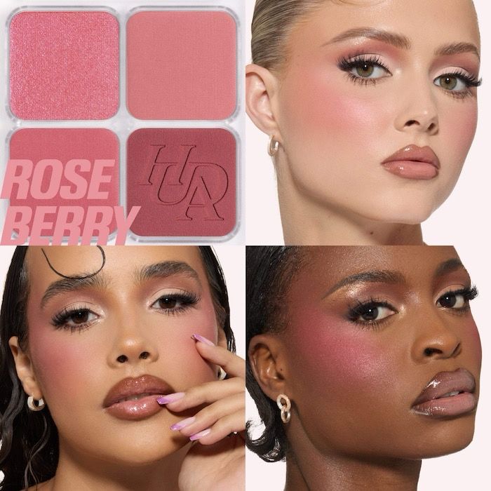 Huda Beauty - Blush Filter Blurring Blushlighters Palette | Rose Berry