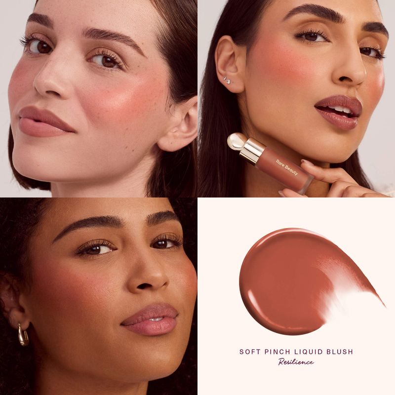 Rare Beauty - Soft Pinch Liquid Blush | Resilience - warm chestnut
