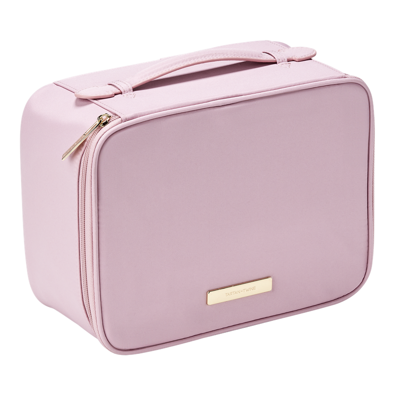 Tartan + Twine - Pink 4 Piece Makeup Organizer