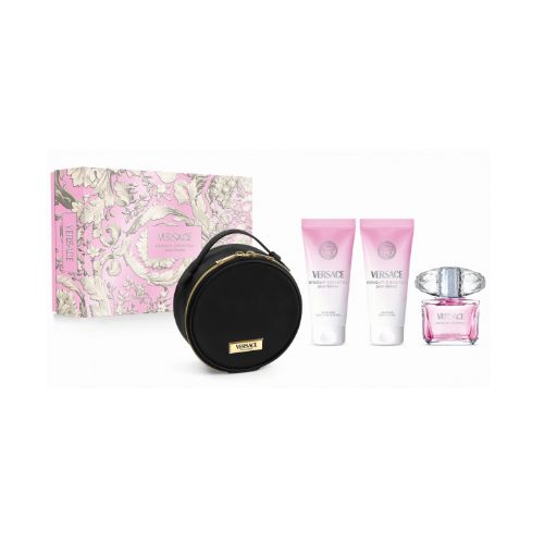 VERSACE - Bright Crystal EDT Set I 90 mL + B.Lotion + Sh.Gel