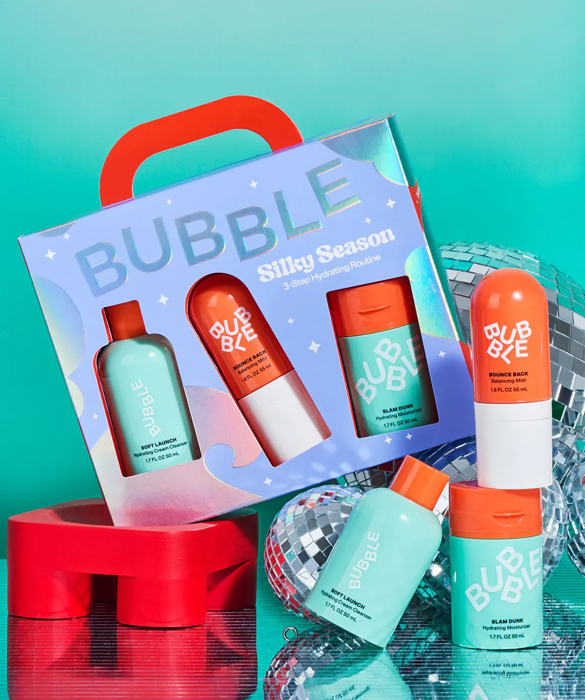BUBBLE - Silky Season 3-Step Hydrating Routine