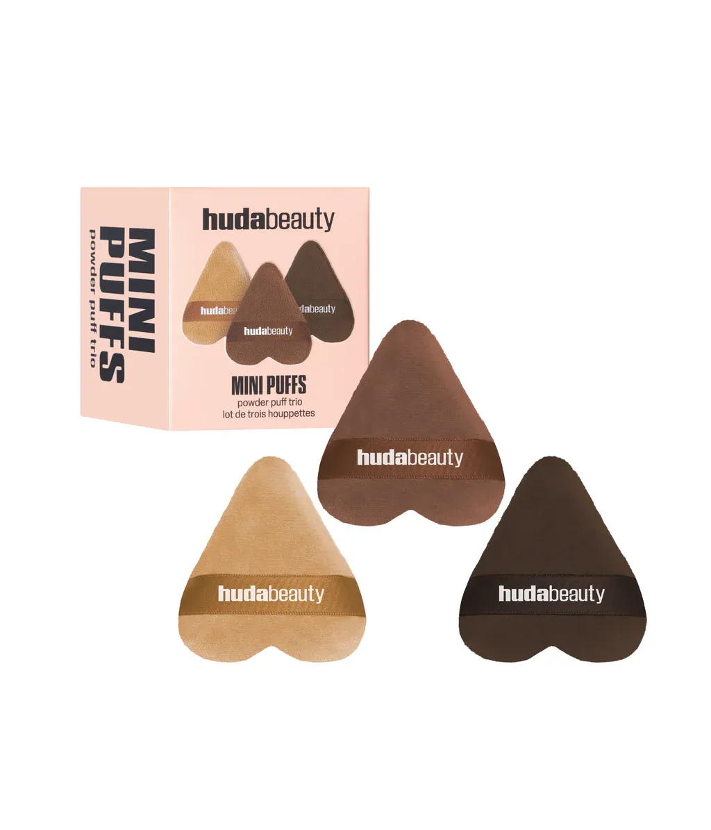 Huda Beauty - Mini Puffs Powder Puff Trio
