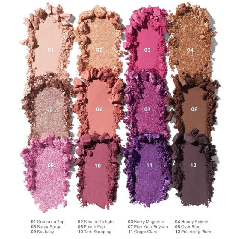 MORPHE - ChromaPlus 12-Pan Eyeshadow Palette | Electric Currant
