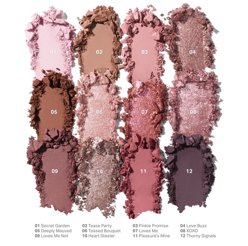 MORPHE - ChromaPlus 12-Pan Eyeshadow Palette | Rose Frequency 