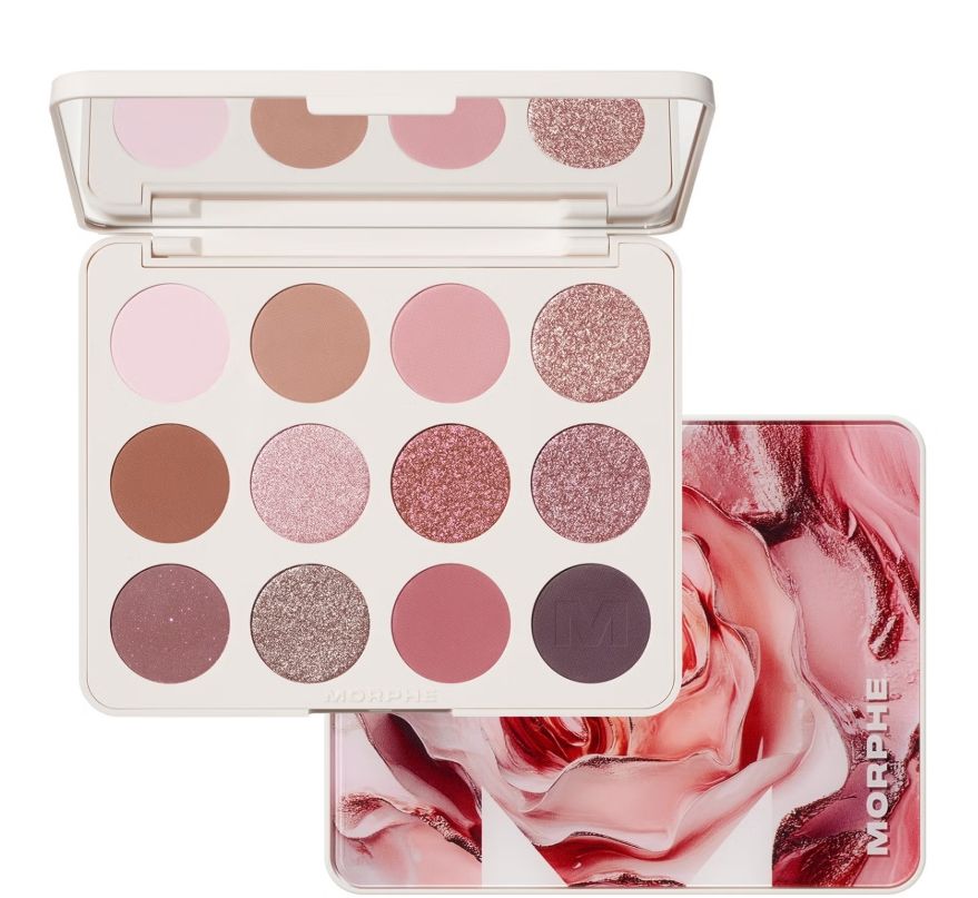 MORPHE - ChromaPlus 12-Pan Eyeshadow Palette | Rose Frequency 