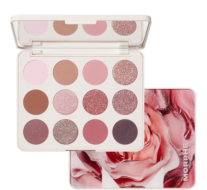 MORPHE - ChromaPlus 12-Pan Eyeshadow Palette | Rose Frequency 