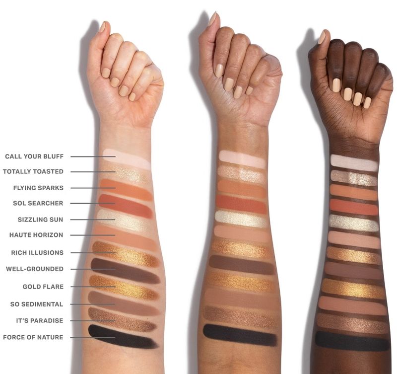 MORPHE - ChromaPlus 12-Pan Eyeshadow Palette | Flickering Sands