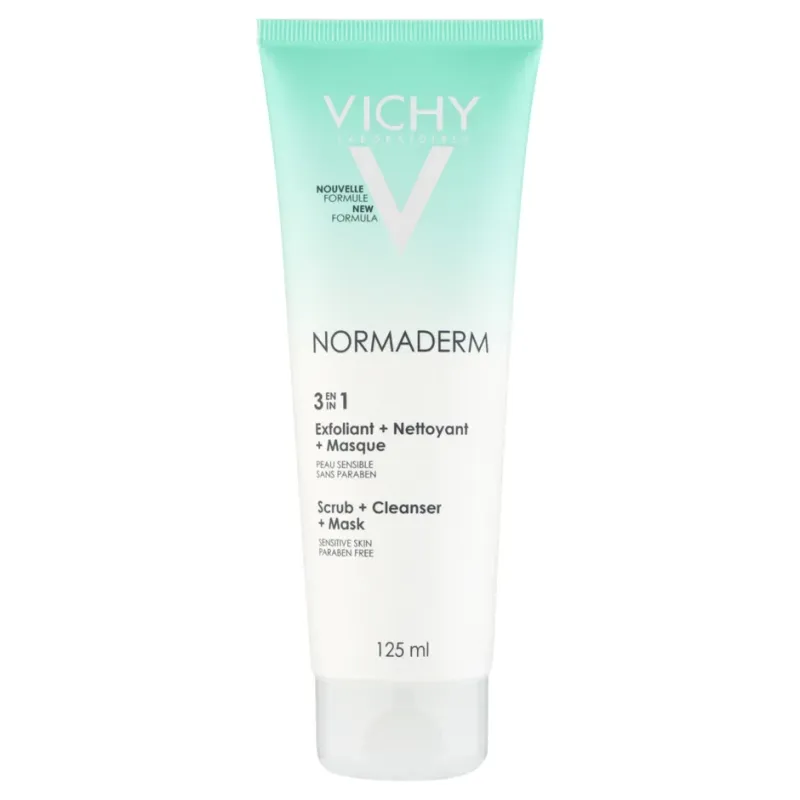 VICHY - Normaderm 3 In 1 Scrub + Cleanser + Mask