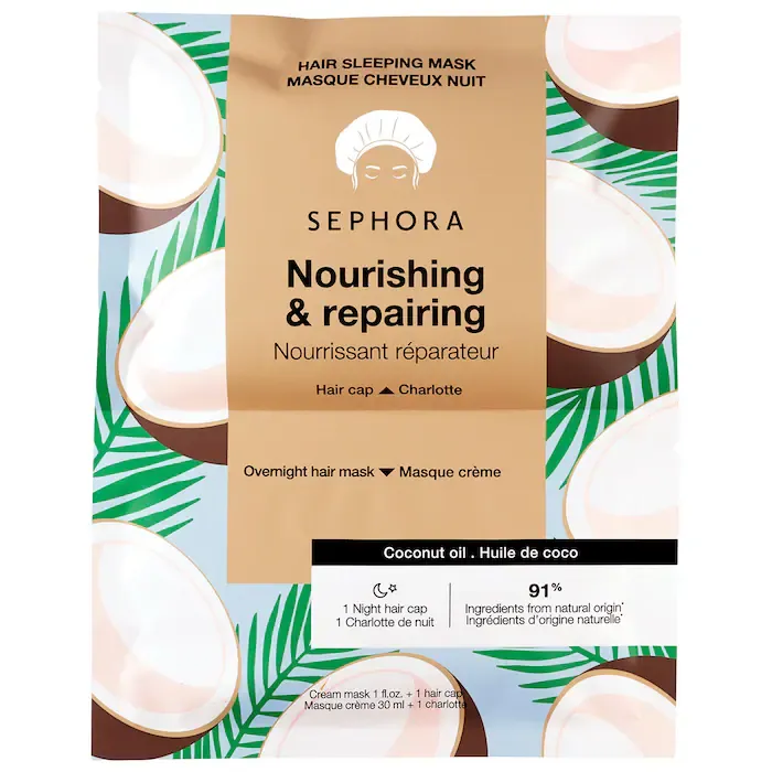Sephora Collection - Nourishing and Repairing overnight hair mask | Coconut