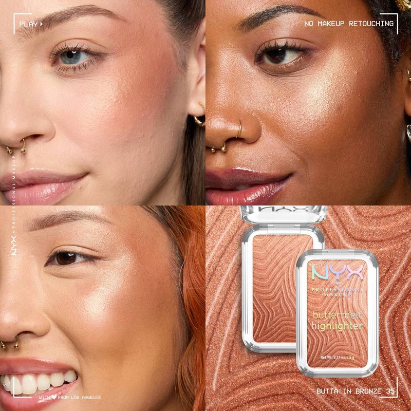 NYX - Buttermelt Highlighter | 35 - Butta In Bronze