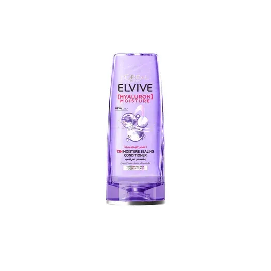 L'ORÉAL PARIS ELVIVE - 72H Hyaluron Moisture Sealing Conditioner for Dehydrated Hair | 200 mL