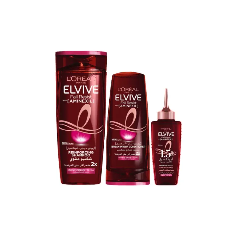L'ORÉAL PARIS ELVIVE - Fall Resist - Full Hair Care Routine | Bundle 20% OFF