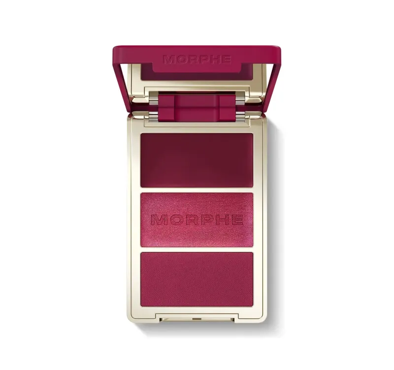 MORPHE - Cheek Thrills Multi-Finish Face Trio | Wine &amp; Dine