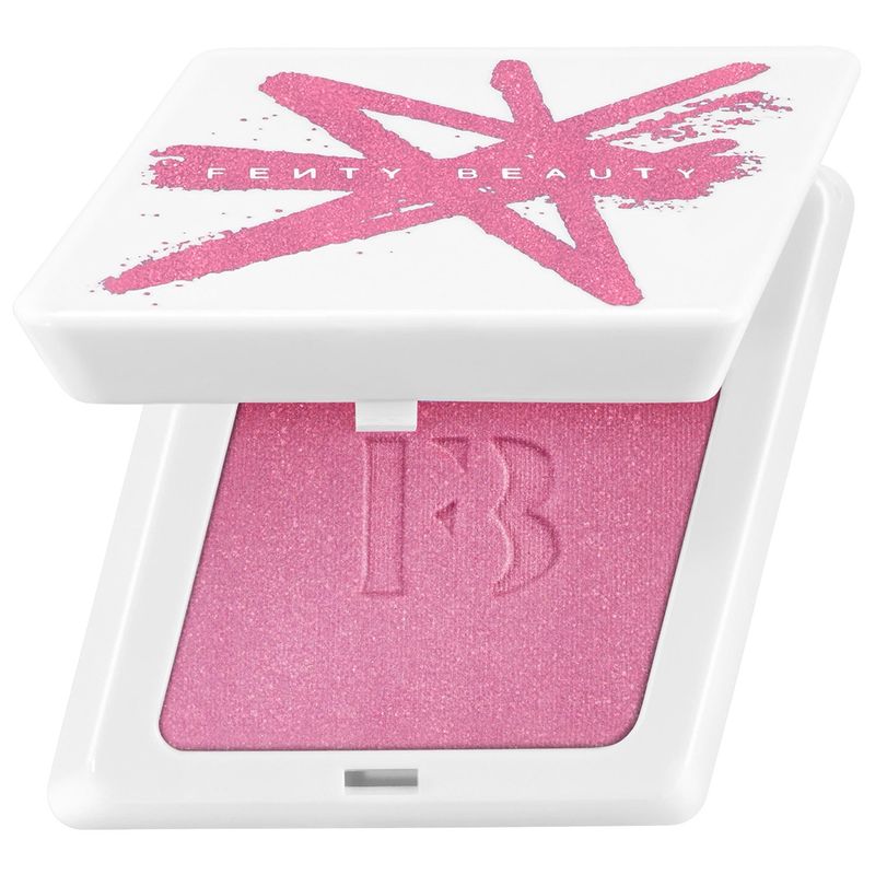 Fenty Beauty - Cheeks Suede Waterproof Powder Blush | Wattabrat - shimmering baby pink