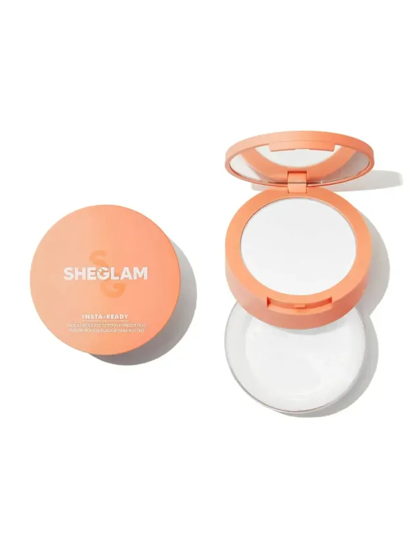 SHEGLAM - Insta-Ready Face &amp; Under Eye Setting Powder Duo | Translucent