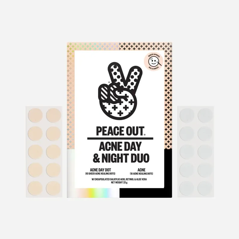 Peace Out - Acne Healing Dots | Day &amp; Night Duo