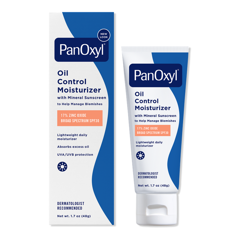 PanOxyl - AM Oil Control Moisturizer with Broad Spectrum SPF 30 Mineral Sunscreen