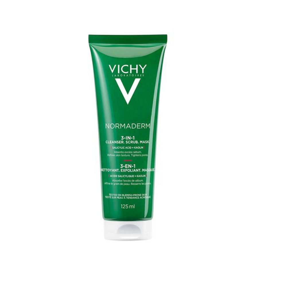 VICHY - Normaderm 3 In 1 Scrub + Cleanser + Mask