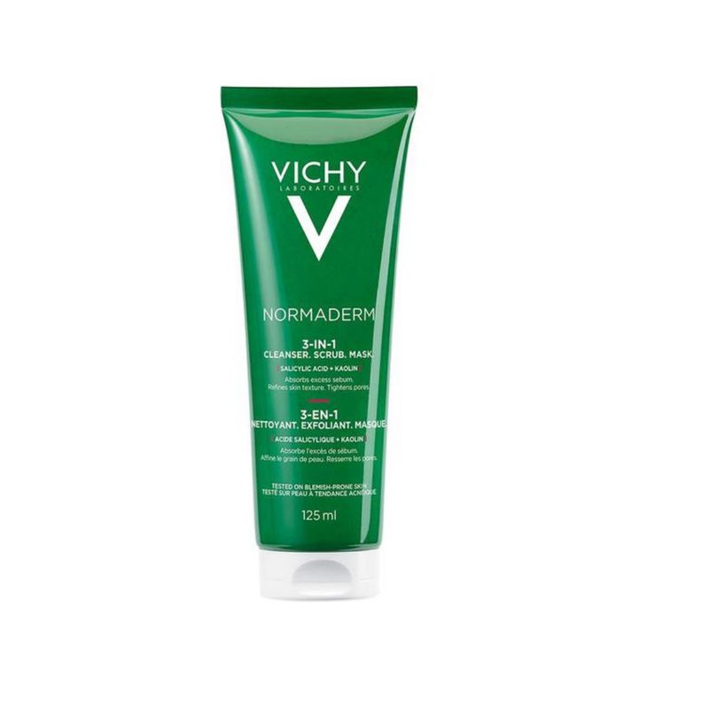 VICHY - Normaderm 3 In 1 Scrub + Cleanser + Mask