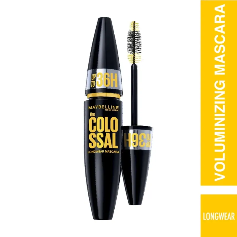 Maybelline - The Colossal Longwear Mascara | 01 Black