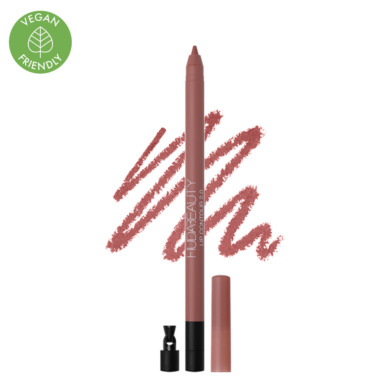 Huda Beauty - Lip Contour 2.0 Automatic Matte Lip Pencil | Pinky Brown (bombshell)