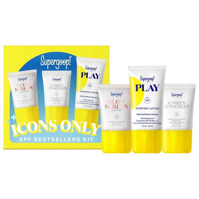 Supergoop! - Icons Only SPF Bestseller Kit