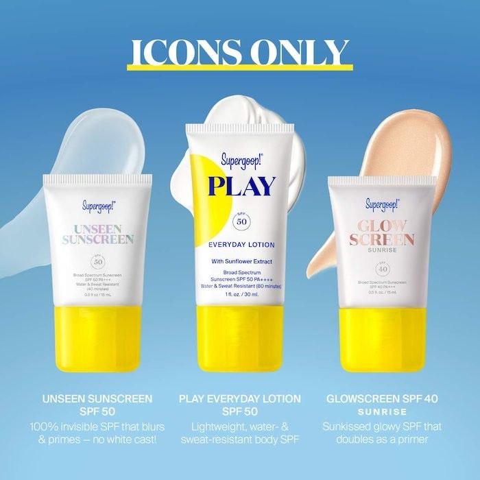 Supergoop! - Icons Only SPF Bestseller Kit