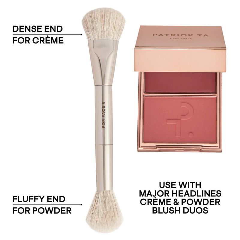 Patrick Ta - Dual-Ended Precision Blush Brush | For Face 6