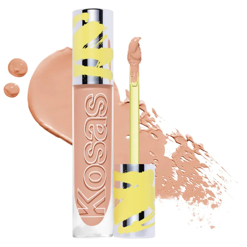 Kosas - Revealer Extra Bright Serum-Powered Color Correctors for Dark Circles | Illusion - Pink Peach for light to medium skin tones