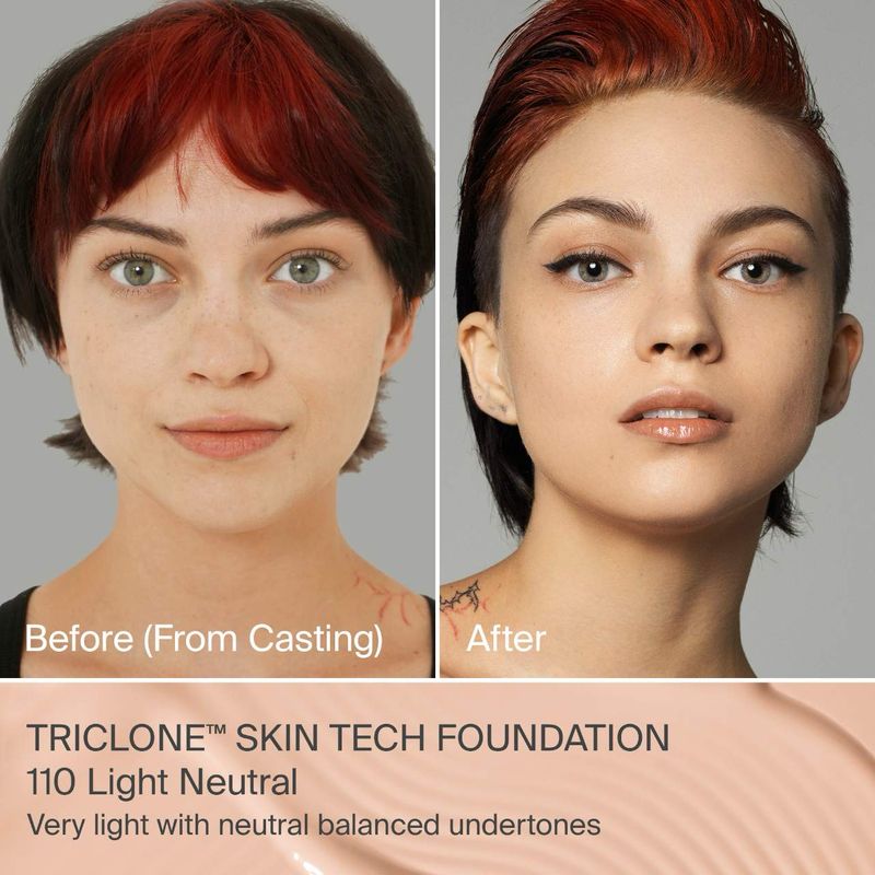 HAUS LABS by Lady Gaga - Triclone Skin Tech Foundation | 110 Light Neutral Undertone