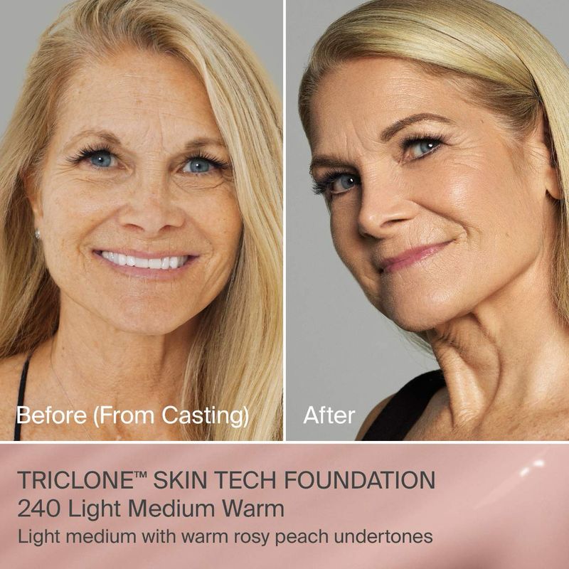 HAUS LABS by Lady Gaga - Triclone Skin Tech Foundation | 240 Light Medium Warm Undertone