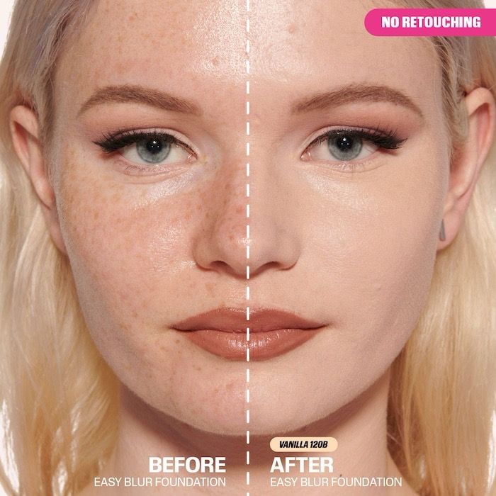 Huda Beauty - Easy Blur Natural Airbrush Foundation With Niacinamide | Vanilla 120B