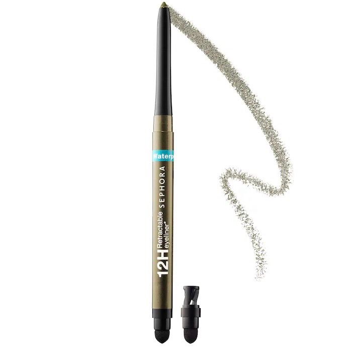 Sephora Collection - Retractable Waterproof Eyeliner | 12-Shimmer Green