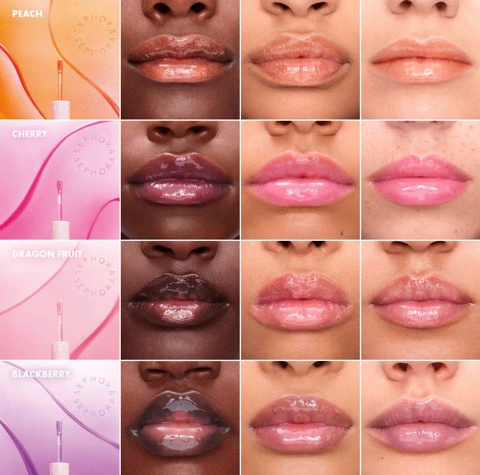 Sephora Collection - Oil Infusion Hydrating Lip Oil | Cherry - sheer red