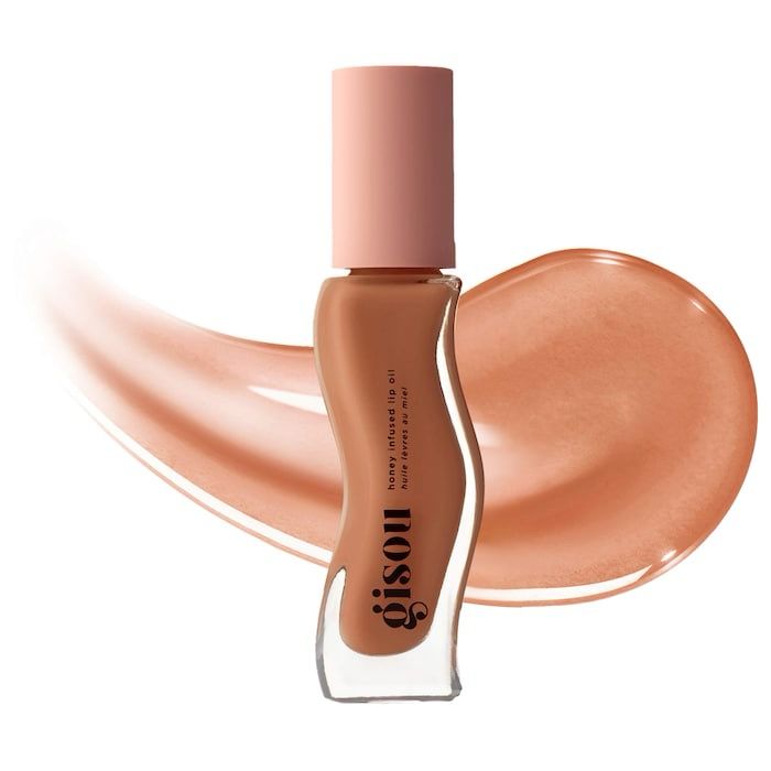 Gisou - Honey Infused Hydrating Lip Oil | Sticky Toffee - milky warm toffee