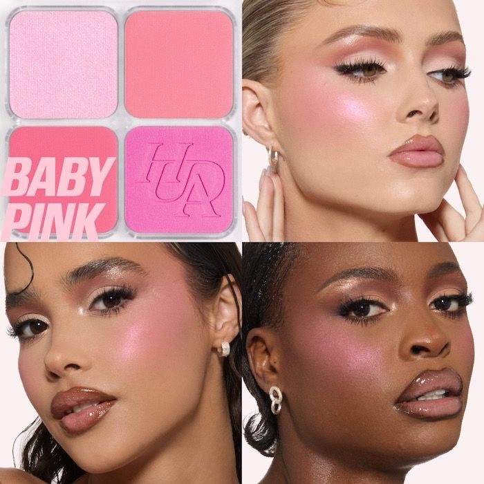 Huda Beauty - Blush Filter Blurring Blushlighters Palette | Baby Pink