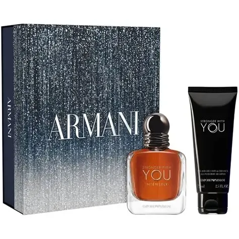 EMPORIO ARMANI - Stronger With You Intensely - EDP Set | 50 mL + Sh.Gel