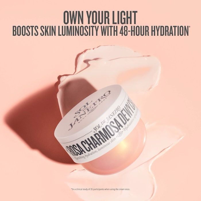 Sol de Janeiro - Rosa Charmosa™ Dewy Body Cream with Rosewater + Crystal Peptides | 240 mL