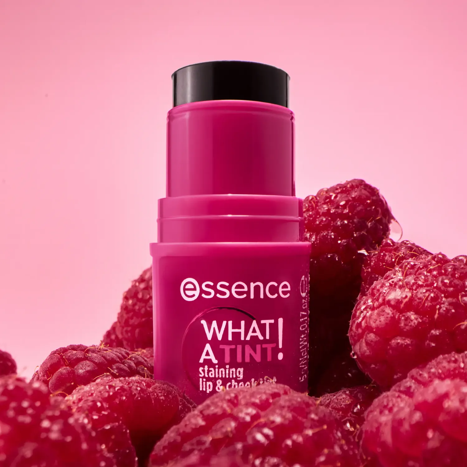 ESSENCE- What A Tint Staining Lip &amp; Cheek Tint | 10 Raspberry